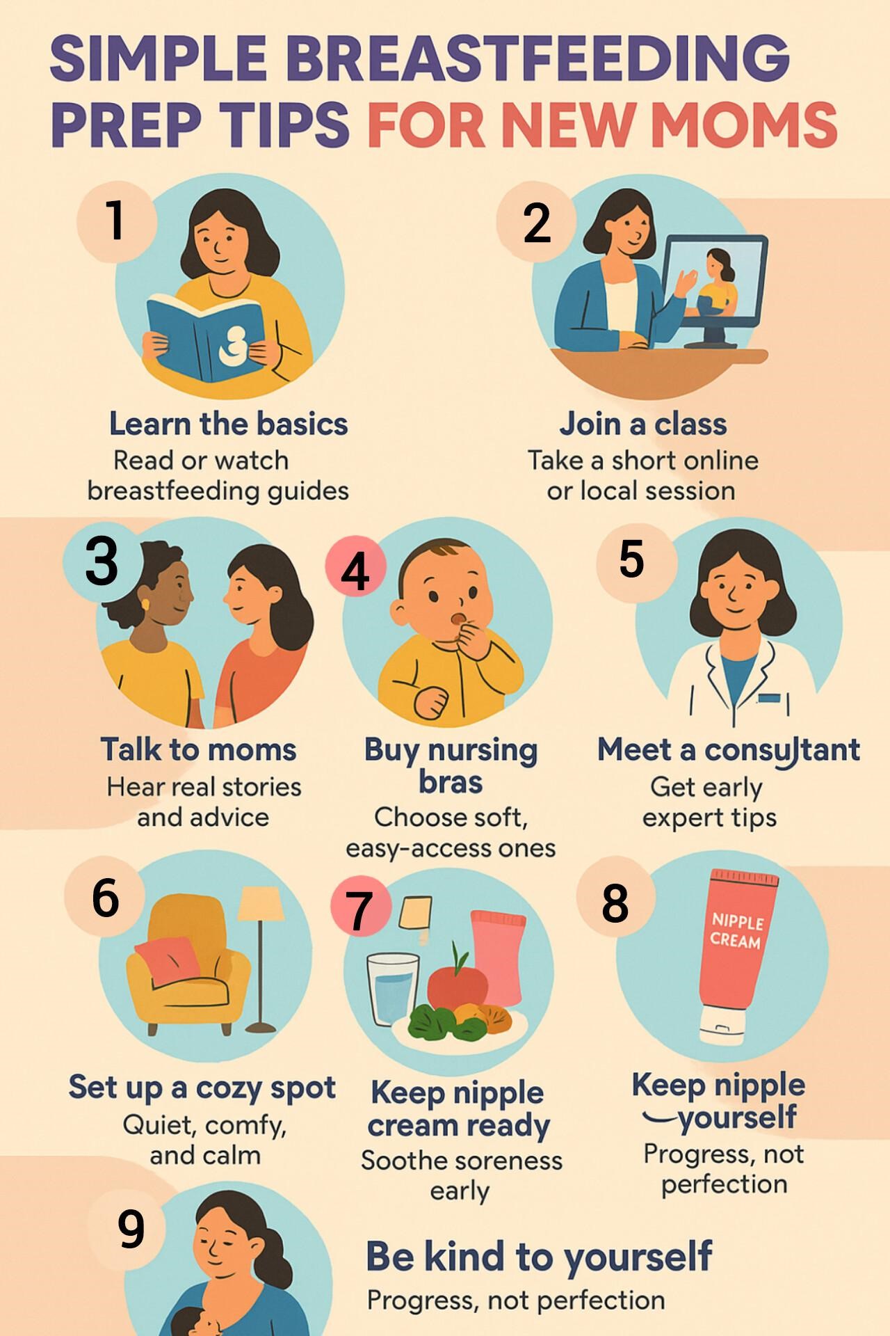 Simple Breastfeeding Prep Tips for New Moms
