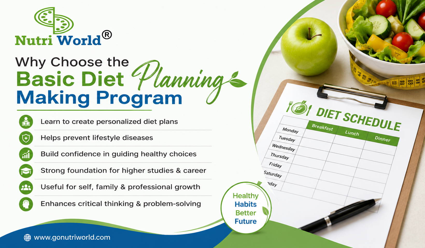 Why Choose the Basic Diet Plan Making Program?