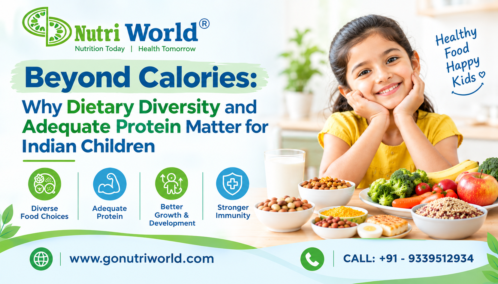 Beyond Calories: Why Dietary Diversity and Adequate Protein Matter for Indian Children