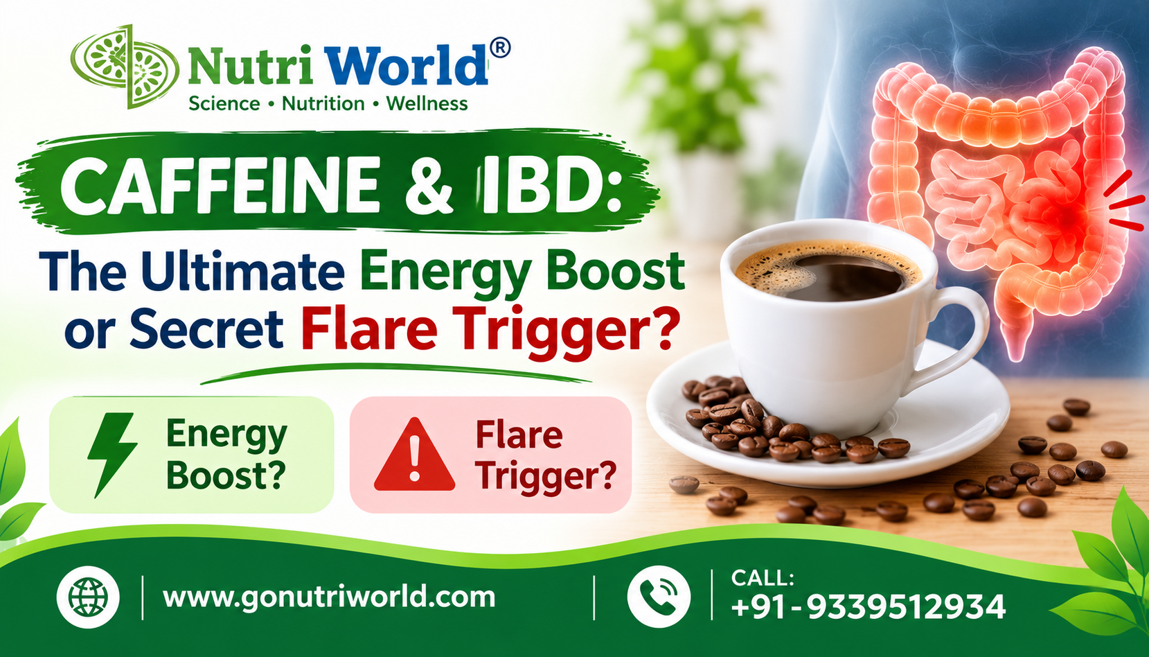 CAFFEINE & IBD: The Ultimate Energy Boost or Secret Flare Trigger?